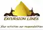 شعار Excursion Lines للسياحة والرحلات في شرم الشيخ