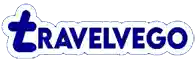 شعار Travelvego لمنصة السفر التي تساعد المستخدمين على استكشاف الوجهات وحجز الرحلات والأنشطة السياحية